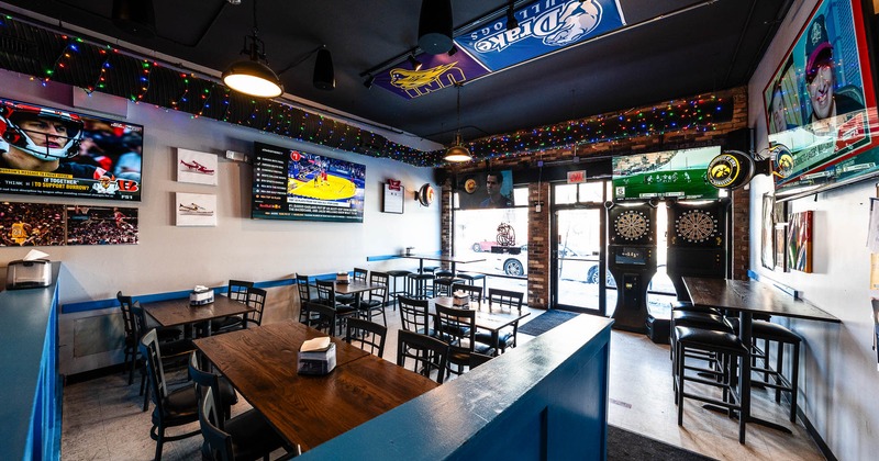 Interior, main seating area