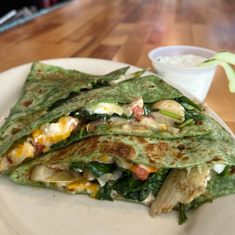 Green Goat Quesadilla photo