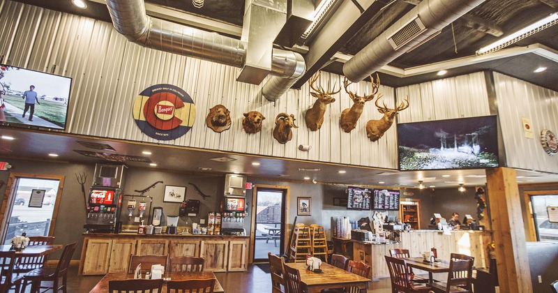Interior, seating area