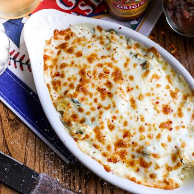 Spinach Dip , top view