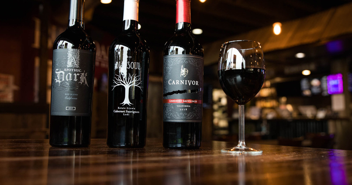 3 bottle of wine and glass