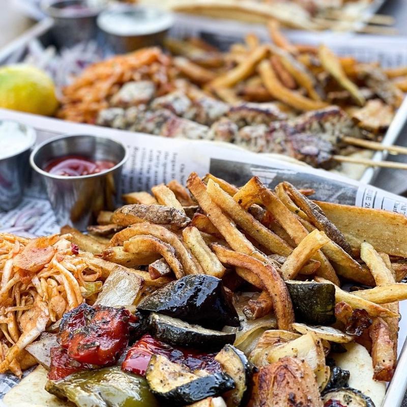 Grilled Veggies Gyro photo