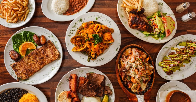 A variety of dishes from Casa Margaritas Restaurant & Bar