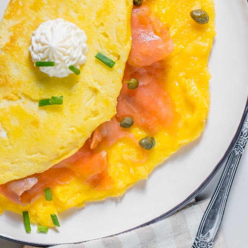 Salmon Omelette photo