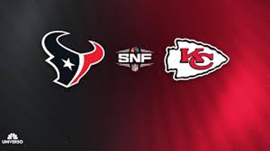 NFL Sunday Night Football Houston Texans Vs Kansas City Chiefs event photo