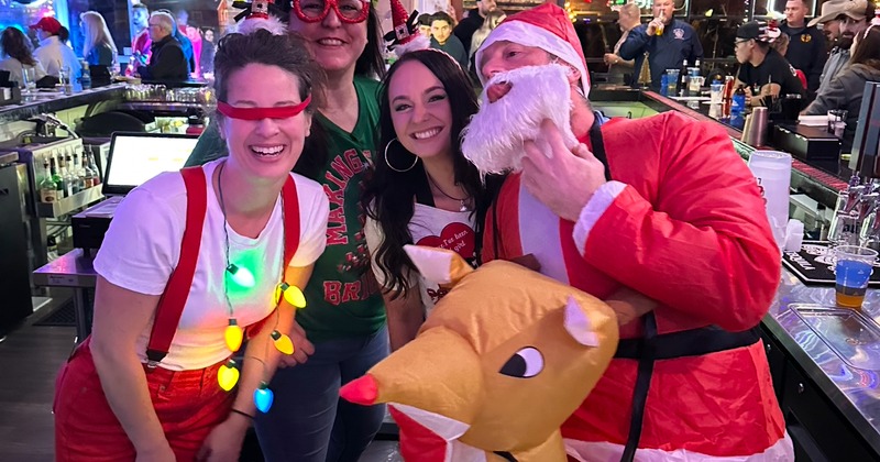 People posing for a photo