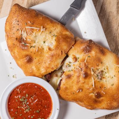 Chicken parm calzone.