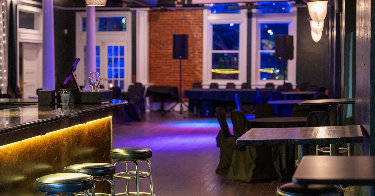 Interior, event dining area