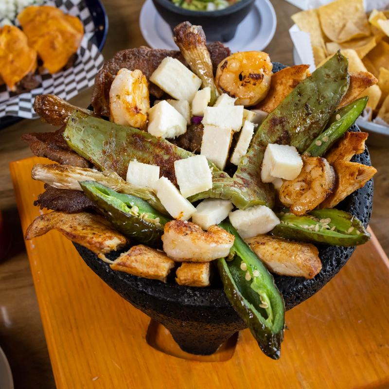 menu item 15 of 15, Mayan Molcajete