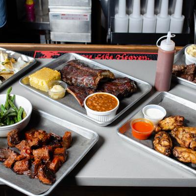 A variety of barbecue dishes from 3Mix BBQ.