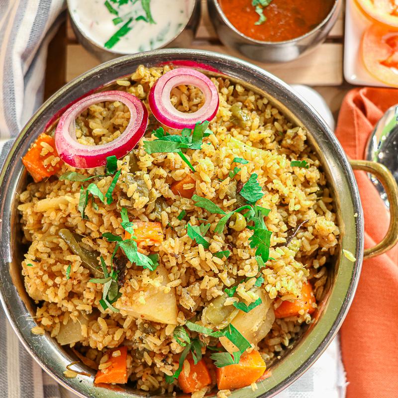 Chettinad Veg Biryani photo