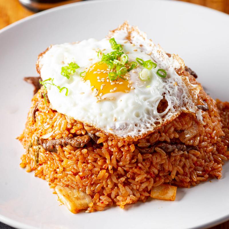 Kimchi Fried Rice w. Beef photo