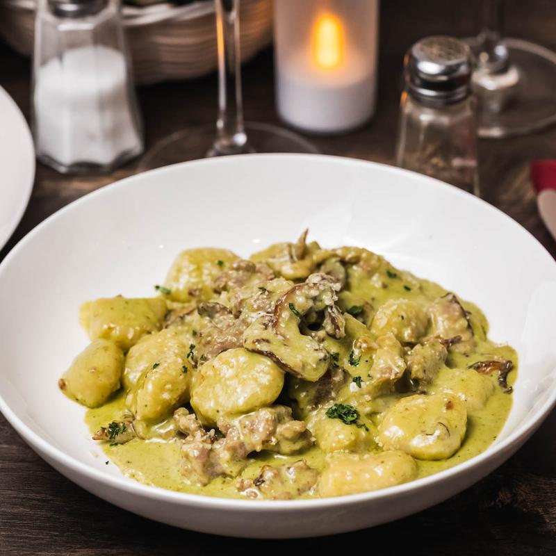 menu item 3 of 22, Green Gnocchi