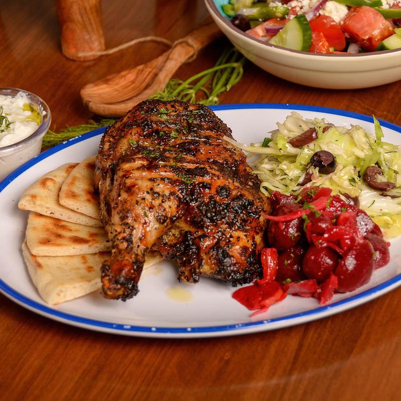 Greek Rotisserie Half Chicken (GF) photo