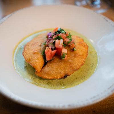 Wild Mushroom & Goat Cheese Empanadas.