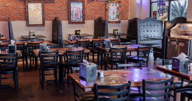 Interior, seating area