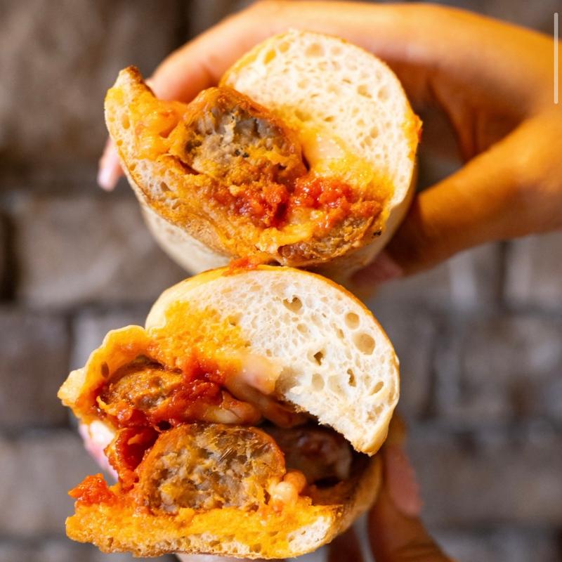 Sausage Parmigiana photo