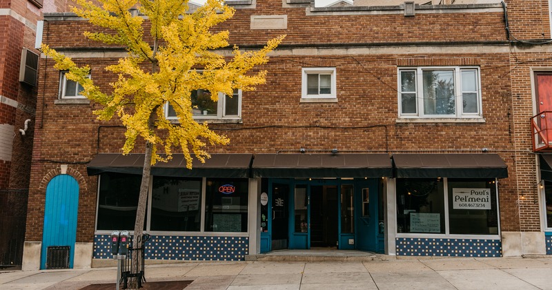Exterior, front view to restaurant