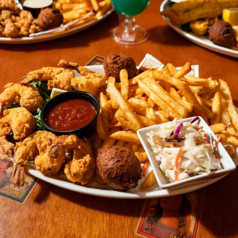 Southern Fried Shrimp Dinner photo