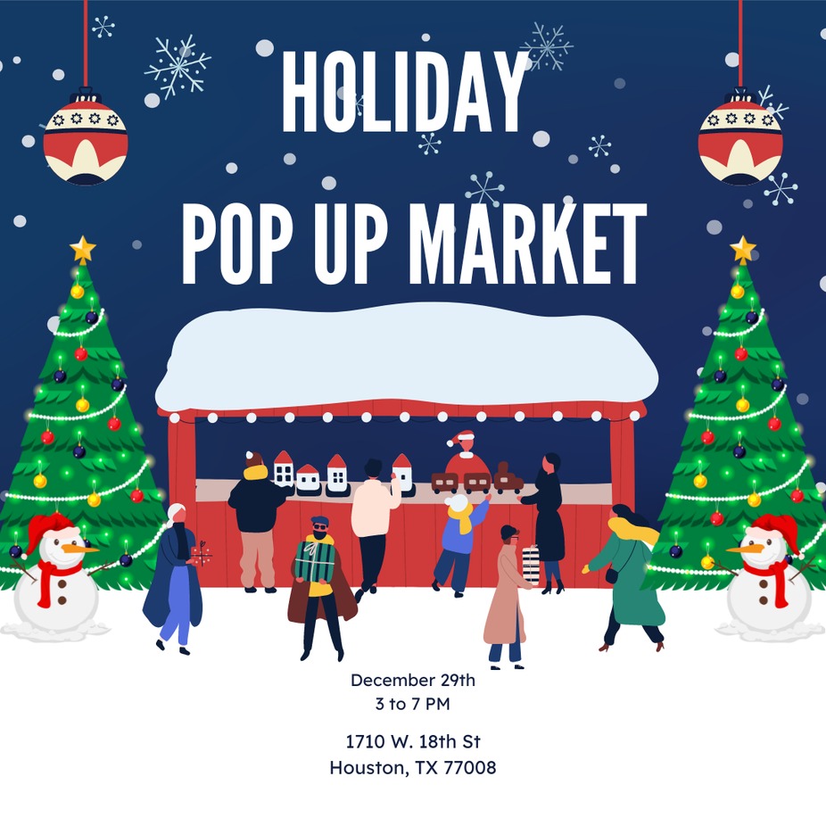 Holiday Pop Up Market! event photo