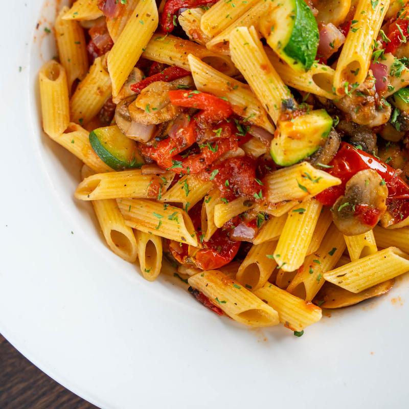 Vegan Pasta Primavera photo