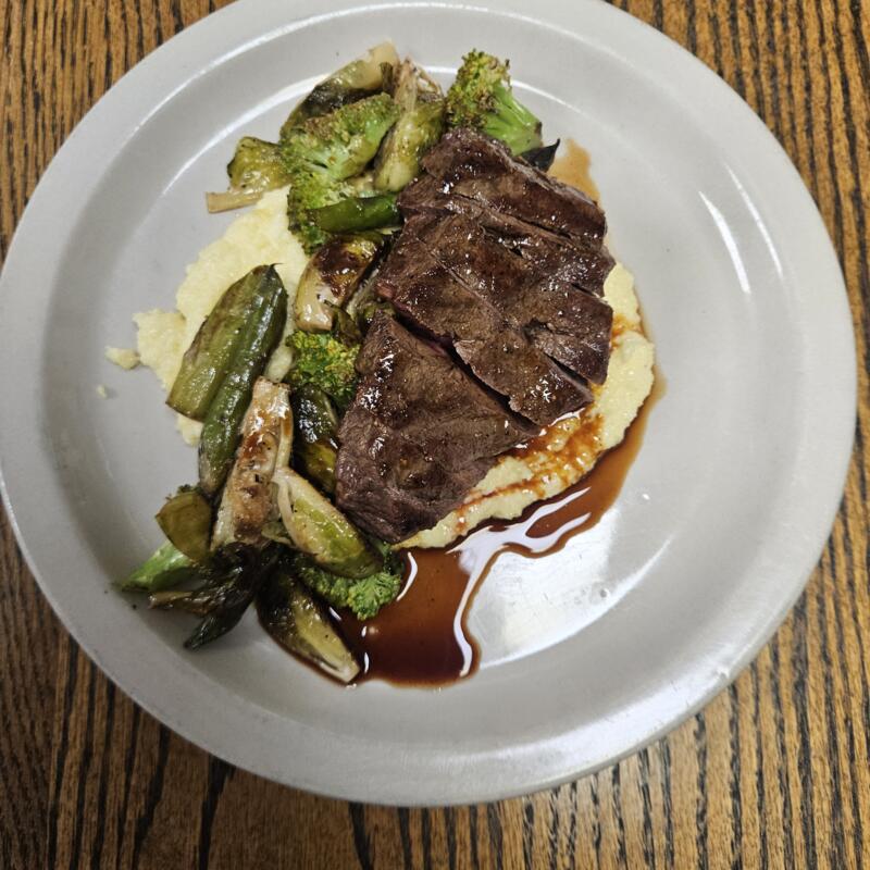 Grilled Flat Iron Steak photo