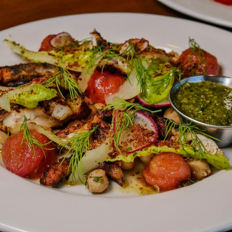 Paprika Citrus Herb Grilled Octopus photo