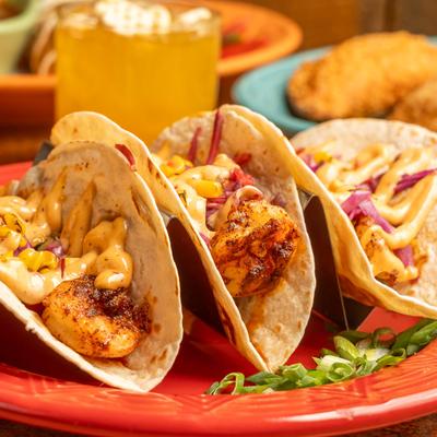 Shrimp tacos.
