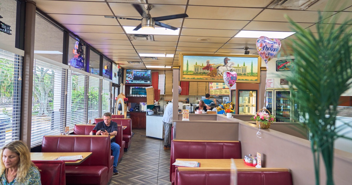 Interior, main dining area