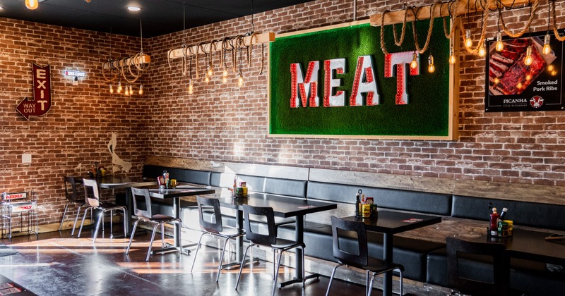 Interior dining area