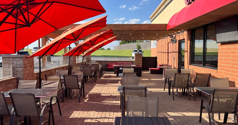 Outdoor seating area