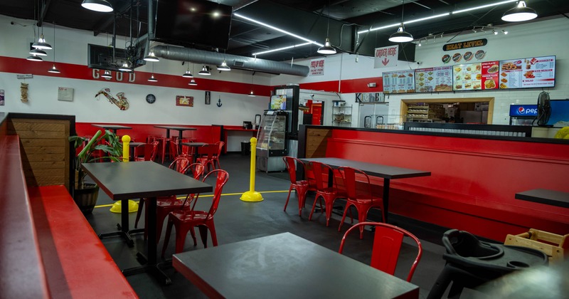 Interior dining area