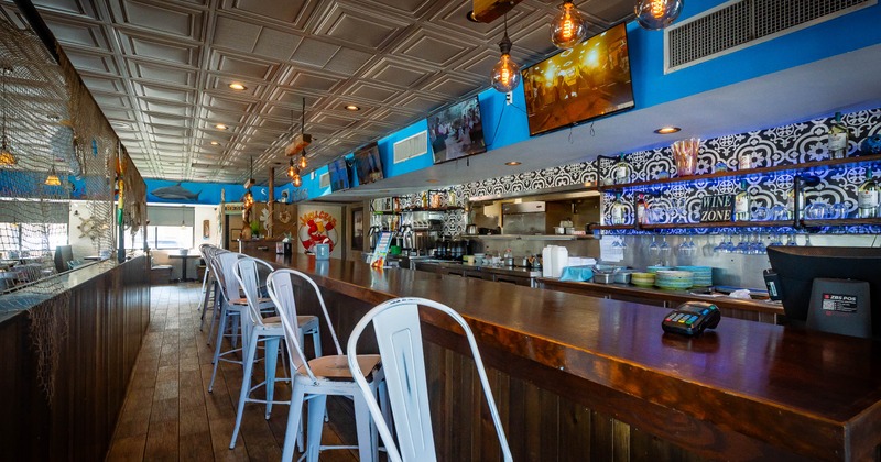 Interior, bar area