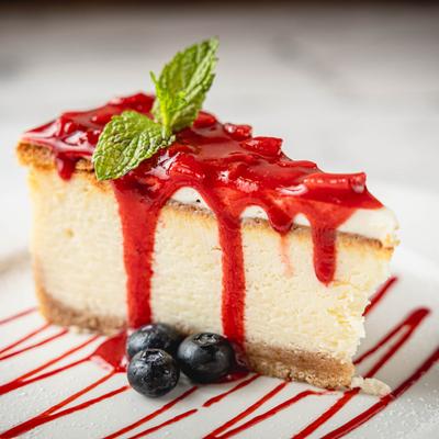Strawberry Cheesecake.