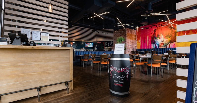 Interior, front desk