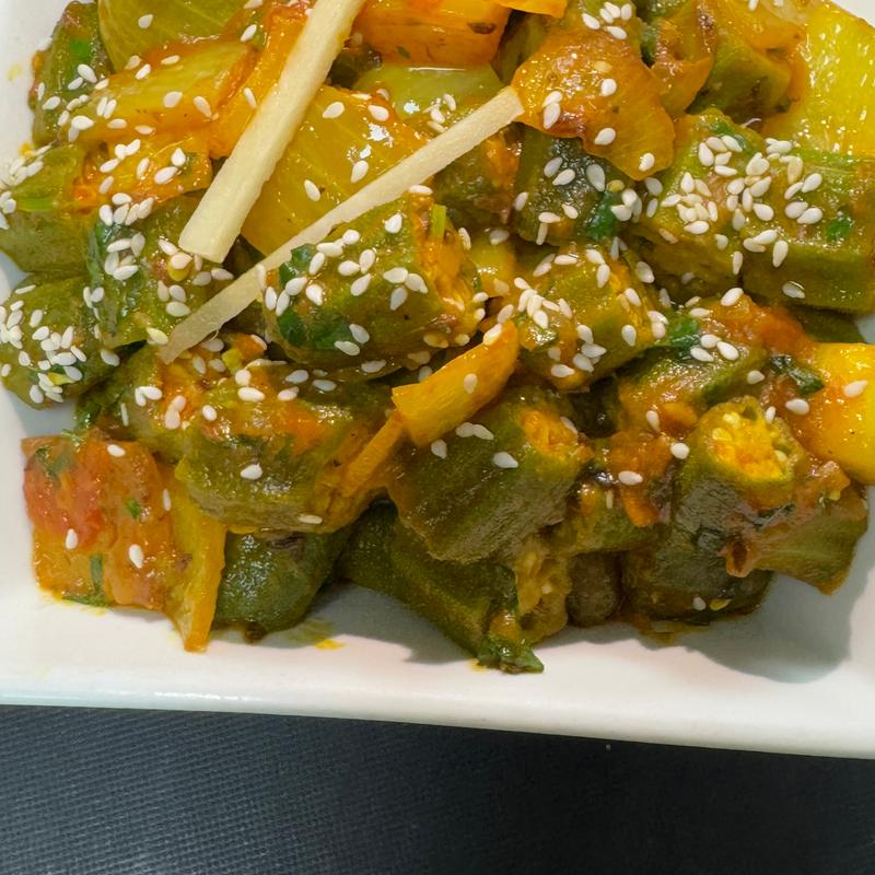 Tawa Bhindi (VG, DF, GF) photo