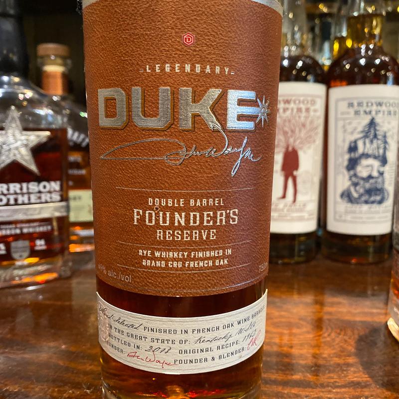 DUKE Double Barrel Reserve Rye photo