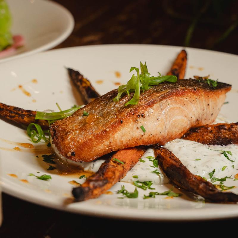Pan Roasted Atlantic Salmon photo