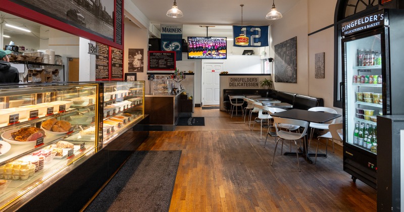 Interior, dining space