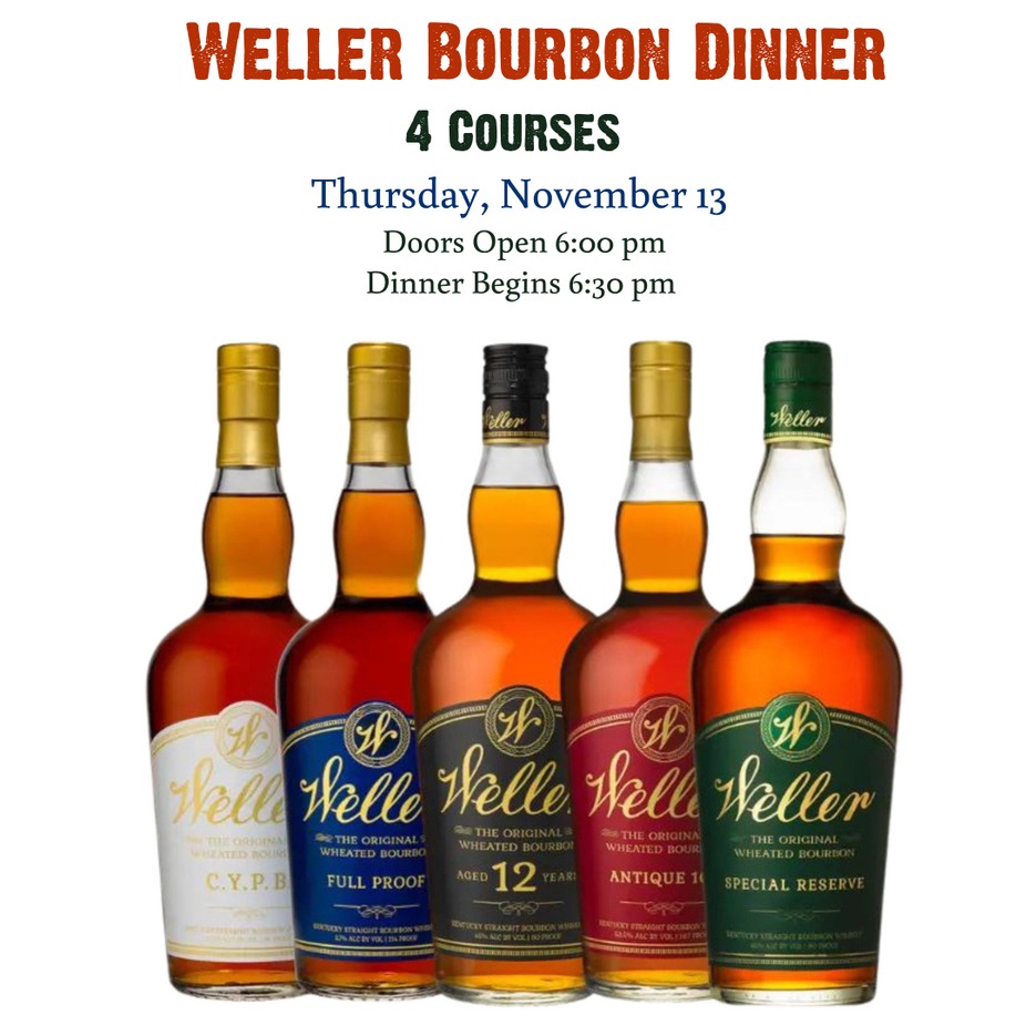 Weller Bourbon Dinner event photo