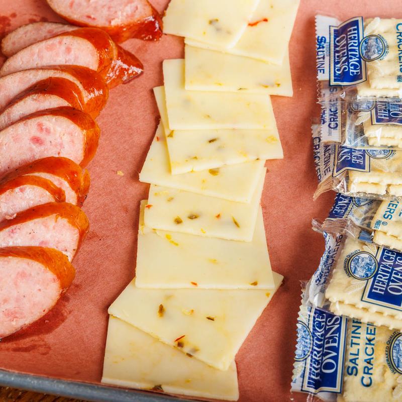 Sausage and Cheese Plate photo