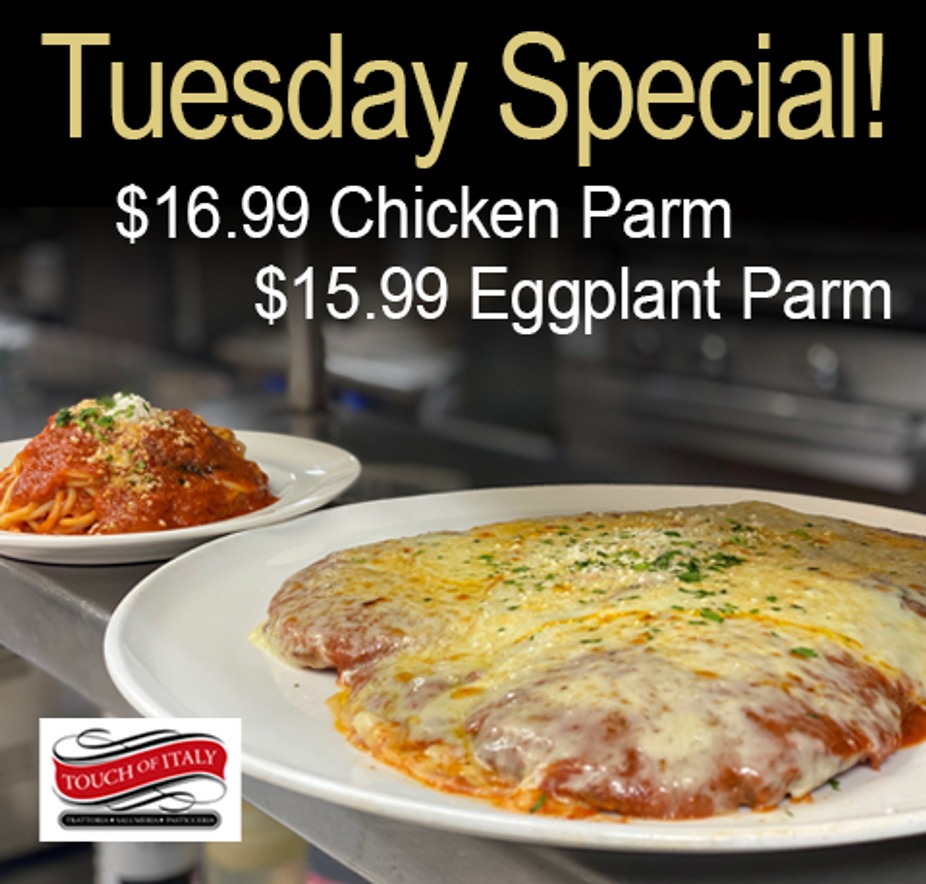 Tuesday Parm Special event photo