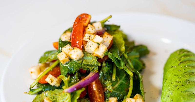 Kale, Guava, & Avocado Salad