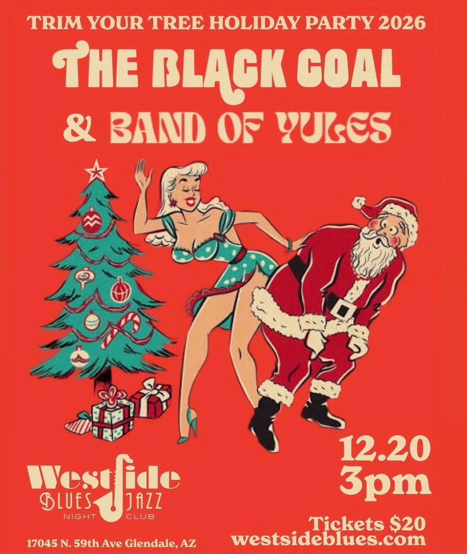 The Black Coal w/ Band of Yules Holiday Party (Blues & Rock 'n Roll) event photo