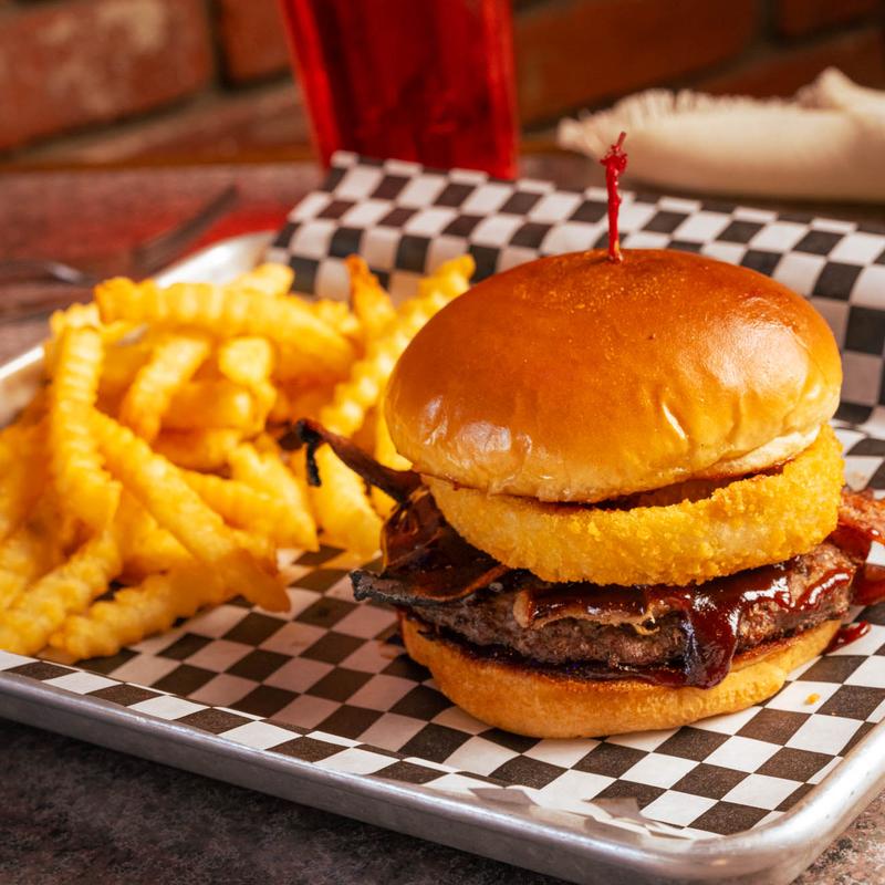 menu item 3 of 13, Western BBQ Burger