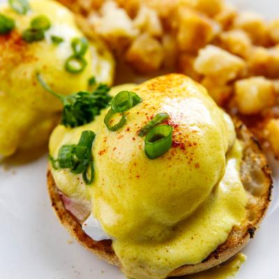 Eggs Benedict.