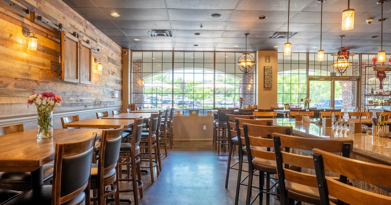 Interior, dining area