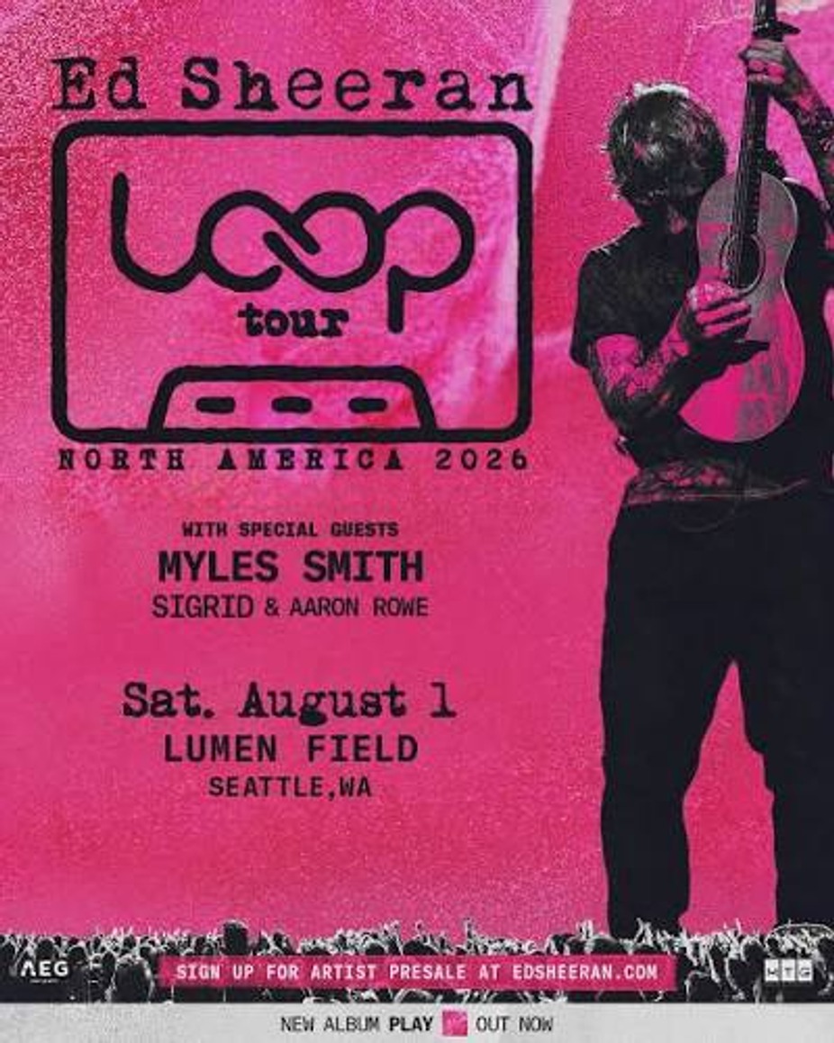 Ed Sheeran @ Lumen Field event photo