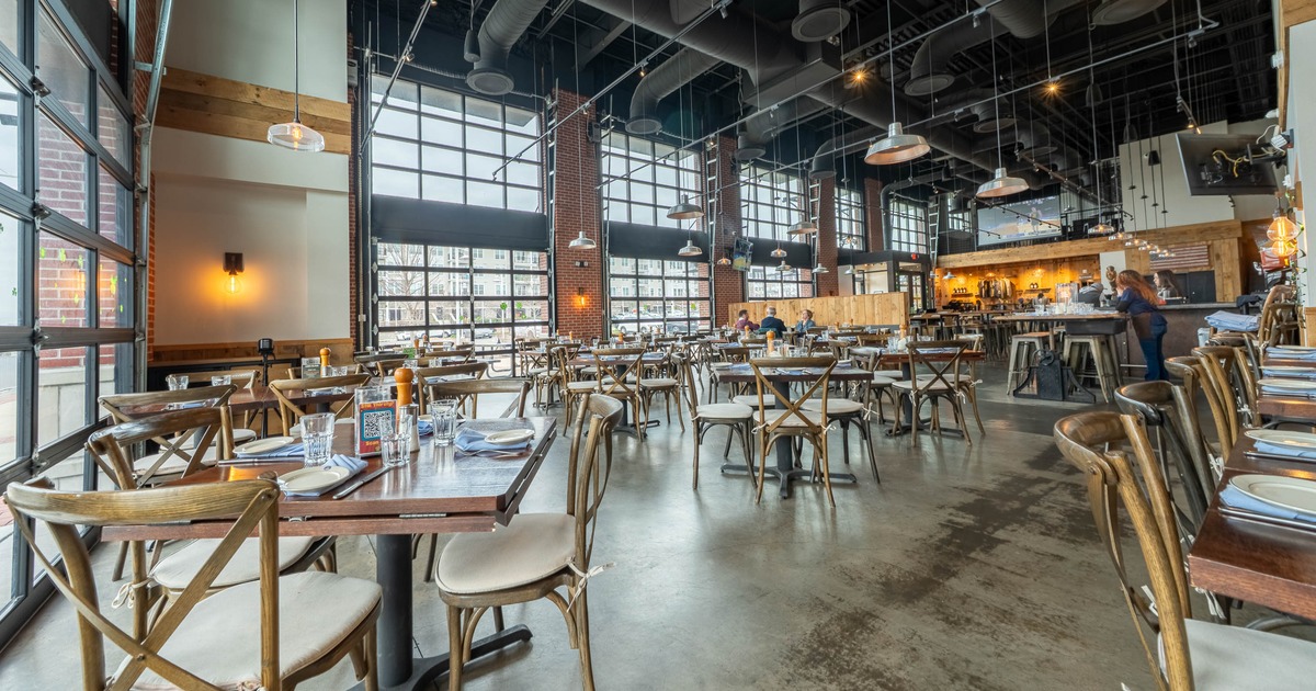 Interior, main dining area