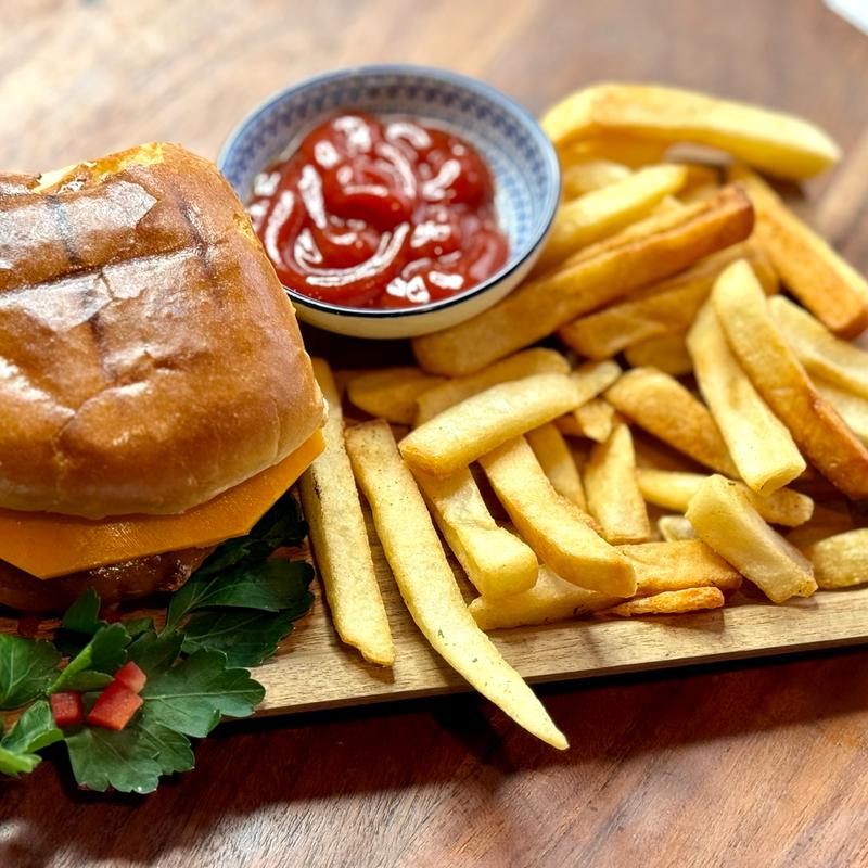 kid's cheeseburgers photo